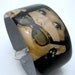 Audrey Hepburn INCOGNITO Resin art cuff bangle bracelet Vintage photo