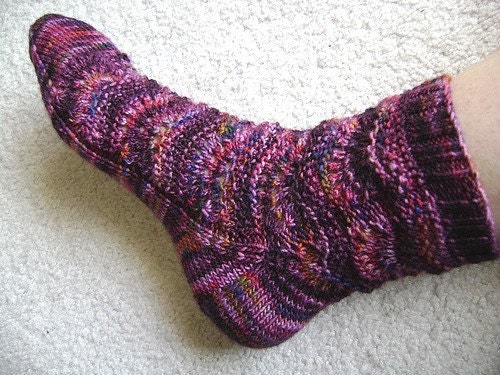 Yukari sock pattern