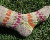 Carrots and Beets socks pattern