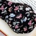 Butterfly Book Weight - Floral Black