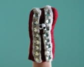 Finger Puppet Sparkle Bacon Collectible Toy