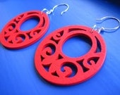 Red Goddess Earrings