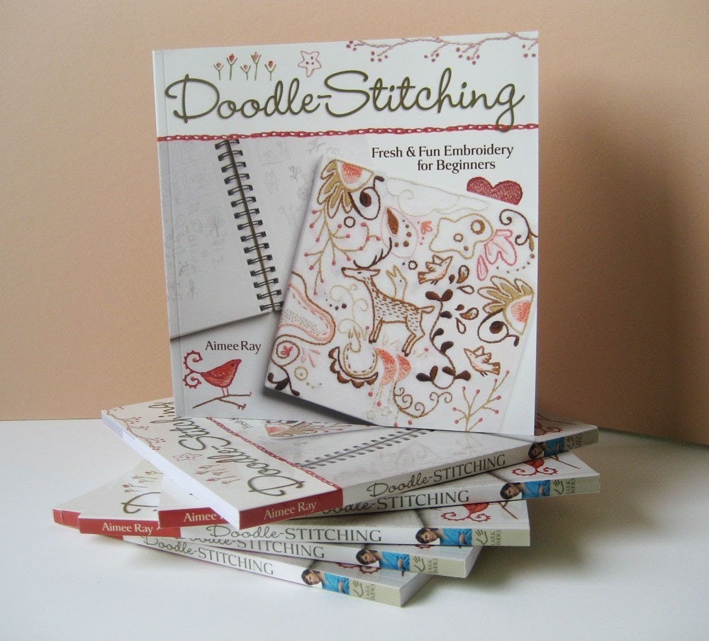 Doodle Stitching a new Embroidery book by Aimee Ray