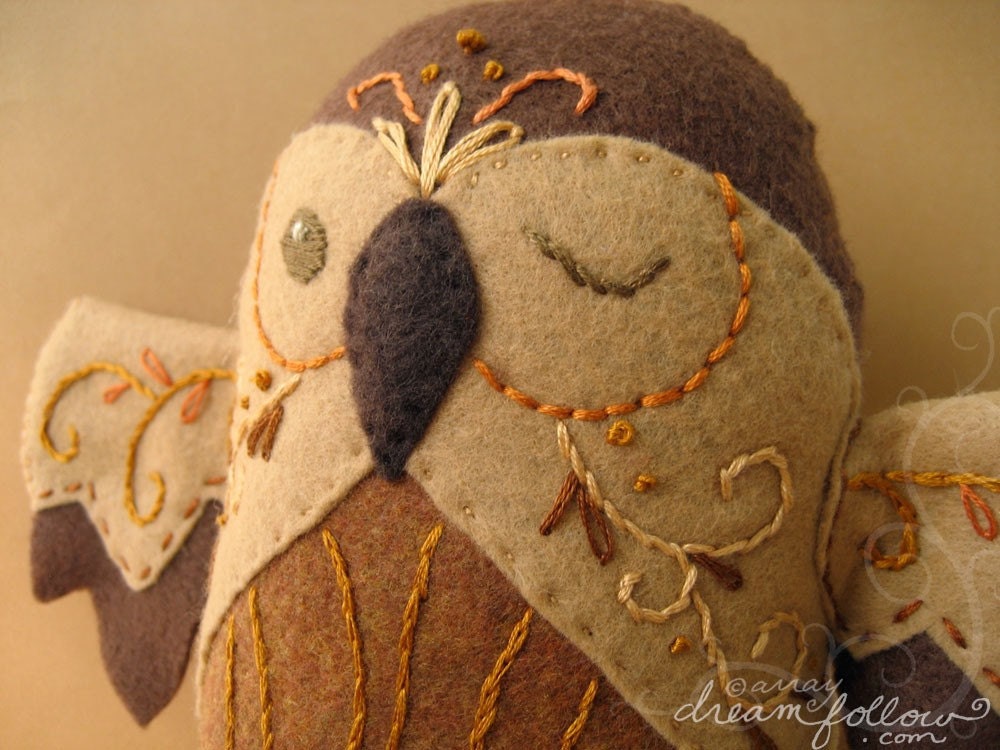 Oakley One of a Kind embroidered Owl Plush
