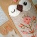 Olga One of a Kind embroidered Owl Plush