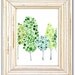 Watercolour Forest All Together Now Print