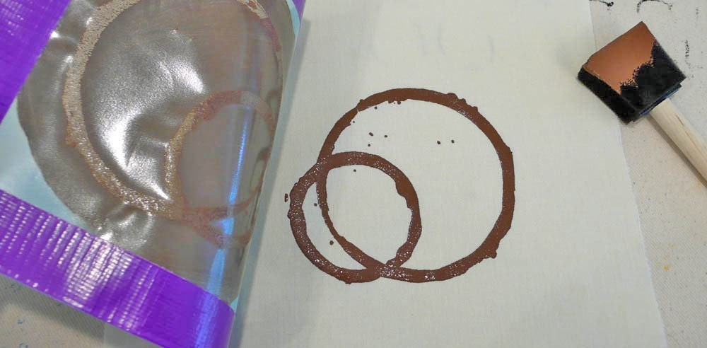 Coffee Cup Stain 1 Thermofax Screen (medium)