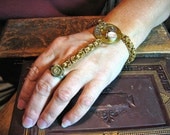 Shaharasteampunk Bracelet and Ring Combo