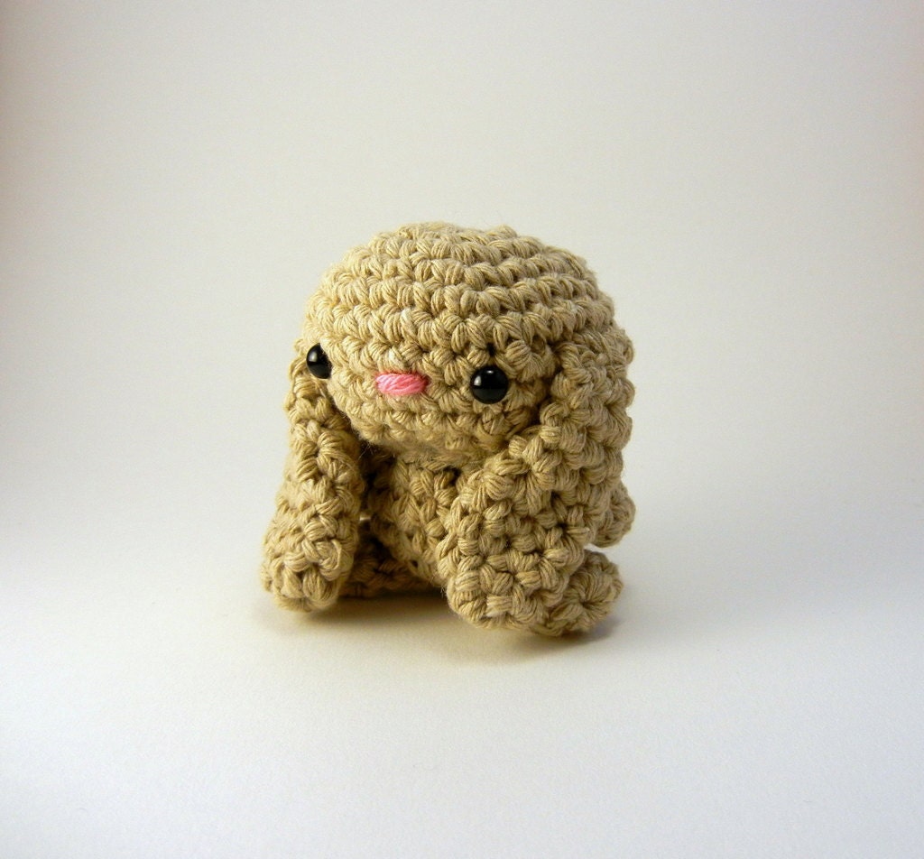 Bitty Bunny Cotton Crochet Toy