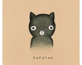 Cat Burglar Print