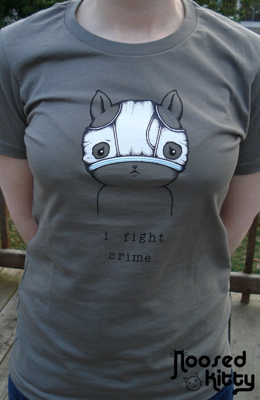 I Fight Crime Tee - Women's and Men's