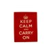 Dont Panic Keep Calm and Carry On Pin Brooch from Hoolala