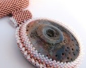 Soft Raku Dreams (2340) - An Original Sand Fibers Creation