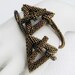 Bronze Simplicity - A Beadwoven Bracelet Twinset OR Choker (2397)