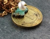Boston Subway T Token Necklace CUSTOMIZABLE