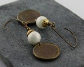 Boston Subway T Token Earrings - CUSTOMIZABLE