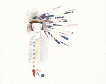 Dressing for a Full Moon - Print