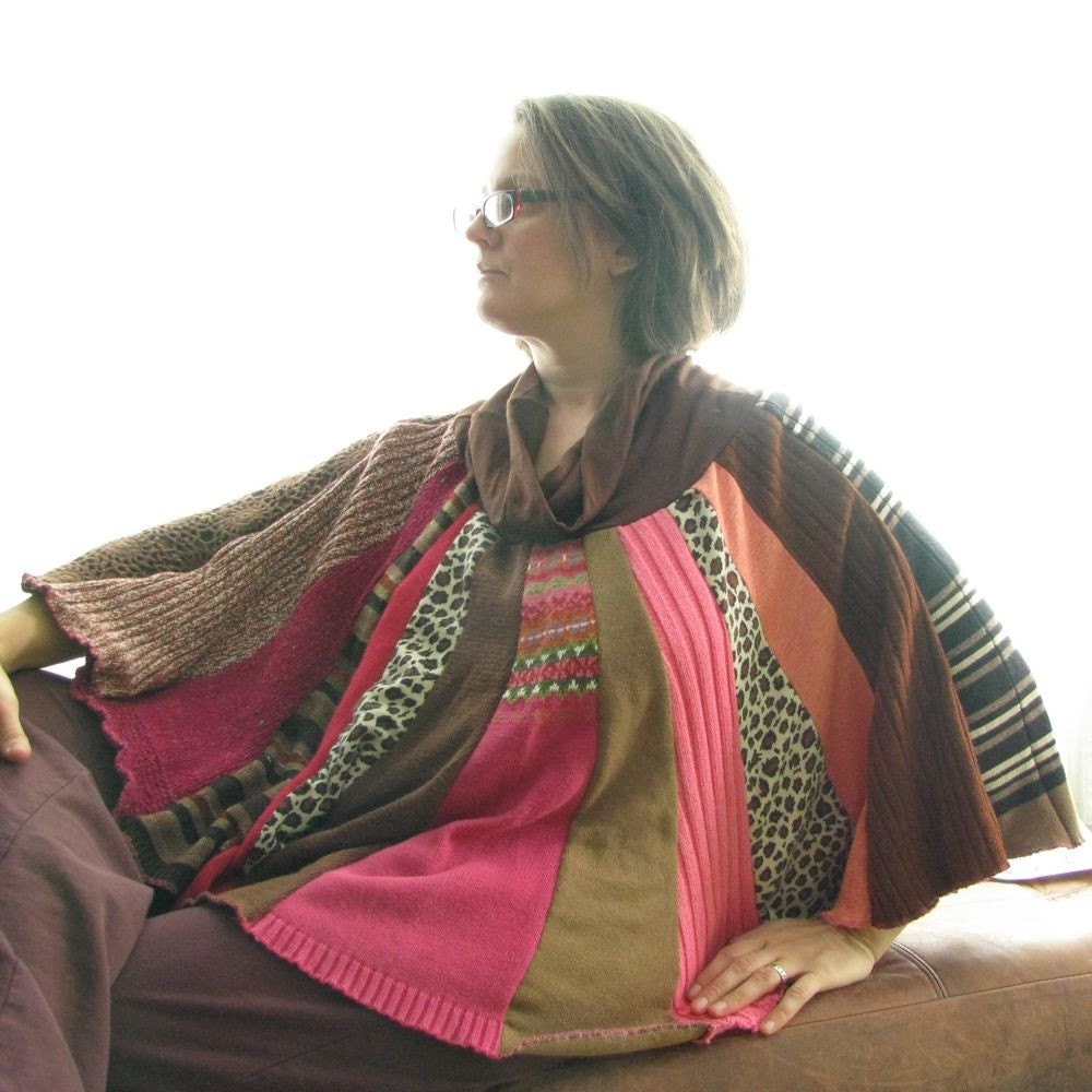 Ultimate Maternity Wear Recycled Sweater Skirt/Poncho