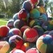 WHOLESALE LOT Two Dozen Mini Recycled Sweater Balls