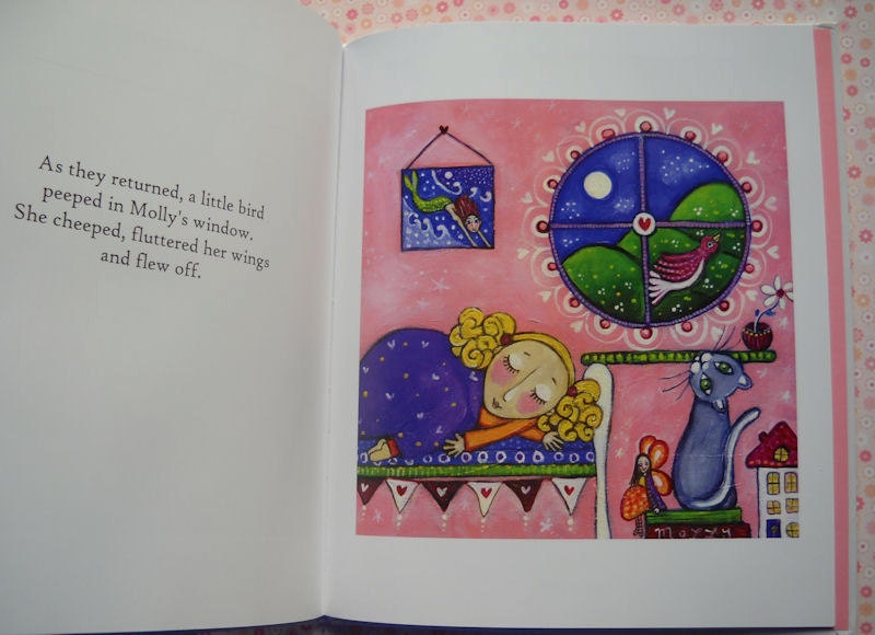 Childrens Picture Book Hardcover Girls Gift Giraffe Dog Elephant Bird Whimsical Folk Art  Illustrations LIndy Longhurst Author  Mimi King