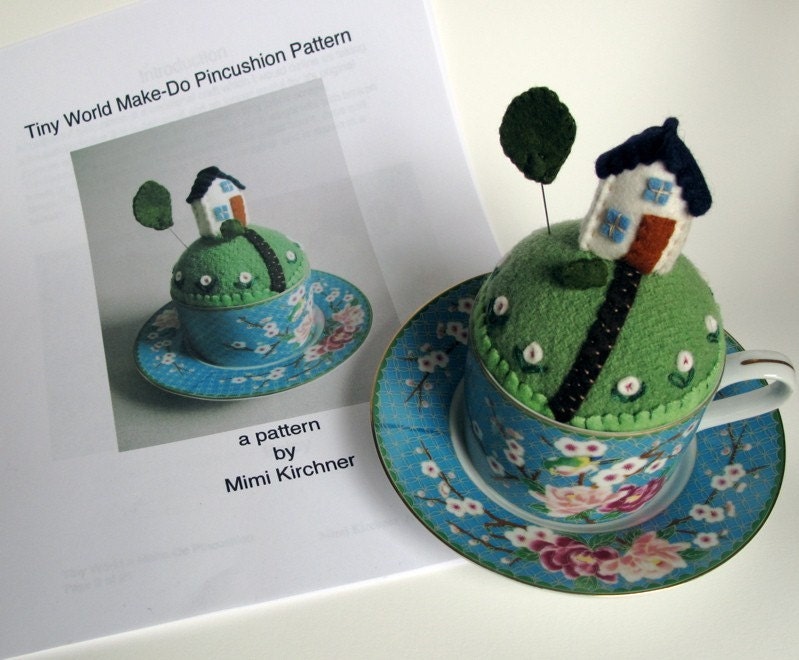 Pin cushion Pattern pdf- Tiny World