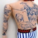 Big tattoo man with Red Beard