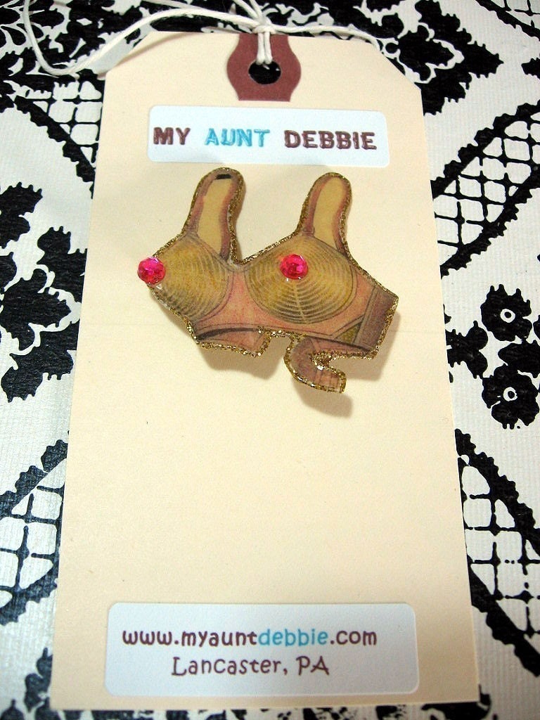 Bullet Bra Pin