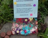 Guerilla gardening seed bombs