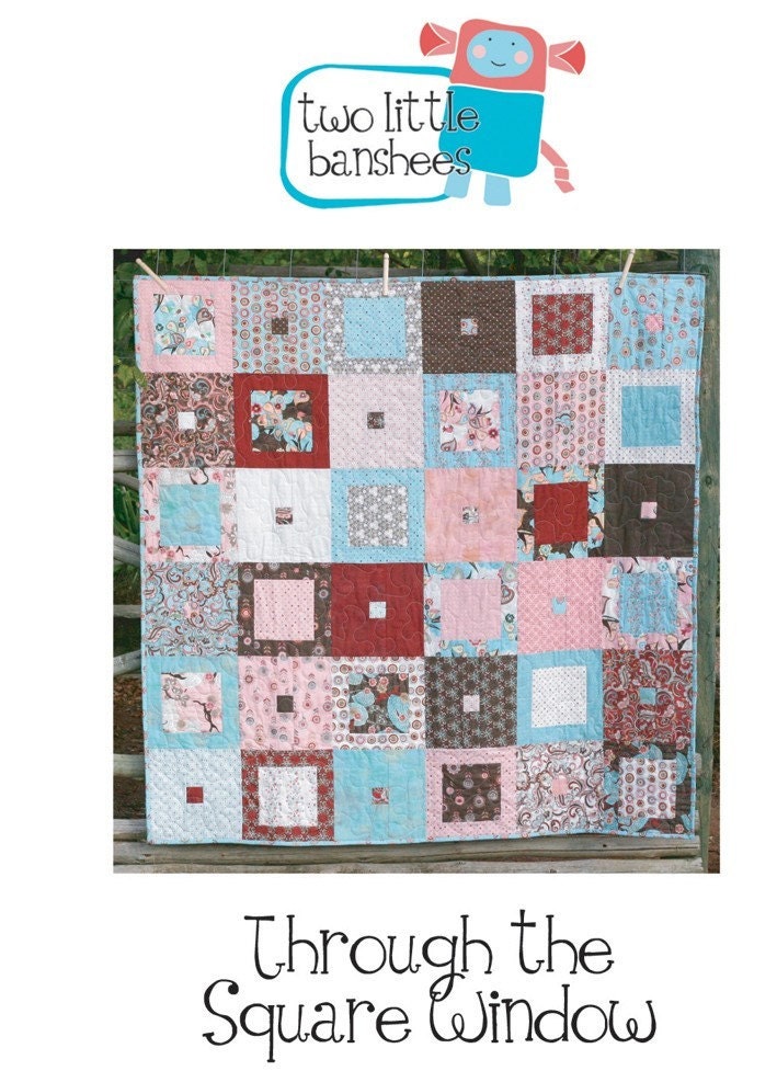 PDF Quilt Pattern - Through the Square Window