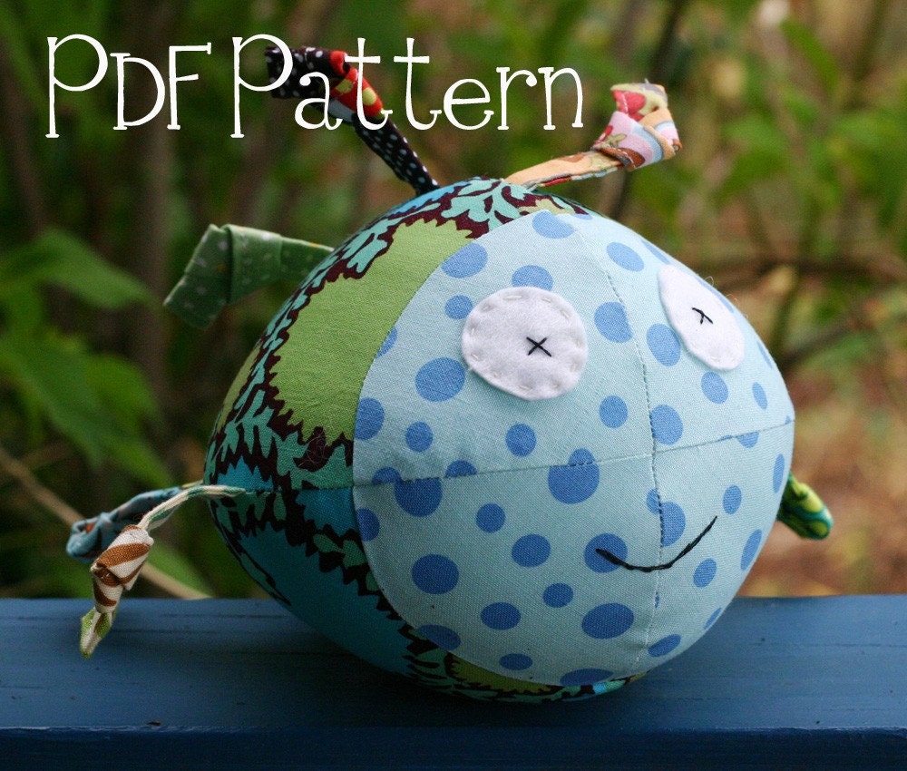 Fergus Fish PDF Pattern