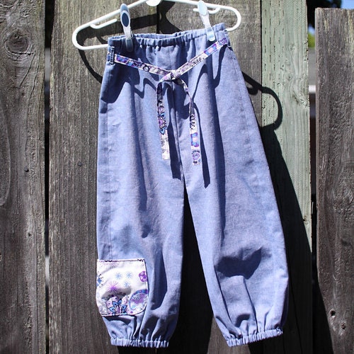 Patron PDF - Pantalon bébé Bohème - Tailles 12, 18 et 24 mois