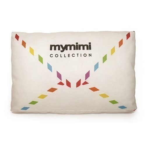 FREE SHIPPING - Happy Letter - Mini Decor Pillow