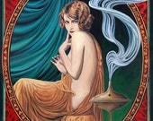The Charms of Ishtar - Art Nouveau Goddess 8x10 Print