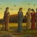 Nine Women with Birds - Goddess Art Print