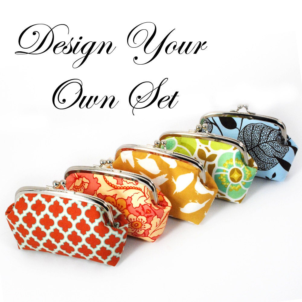 Bridal Clutch Set - Design Your Own - Bridal Party Clutches