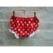 Sassy Pants Spotty Bottoms with Lace - Size - One Year
