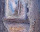 Birch Forest....Dream... Mixed Media by Griselda Tello
