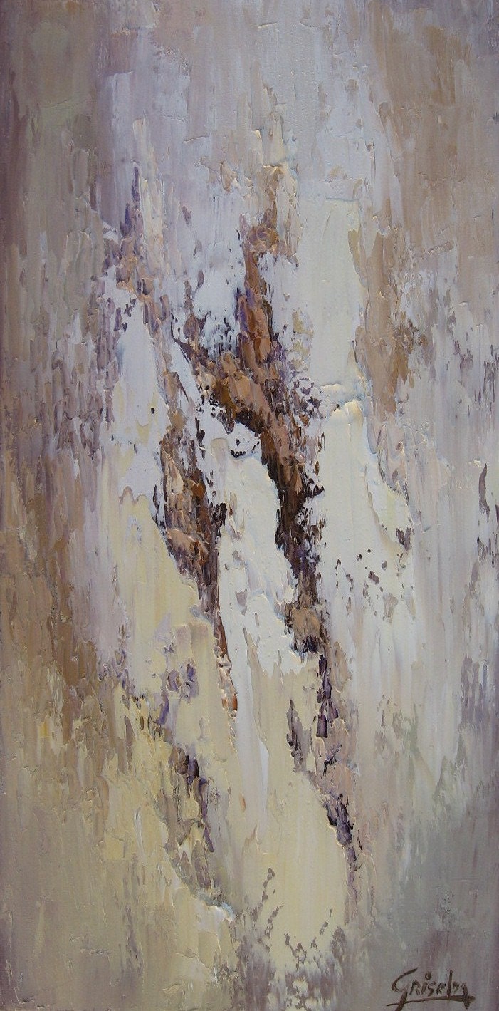 Passages in Time. Original Oil Painting. by Griselda Tello. Contemporary Abstract
