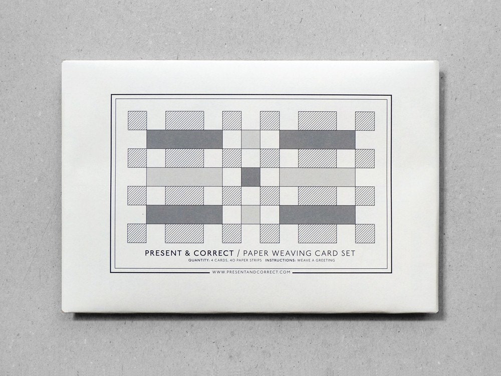 Paper Weaving Card Set