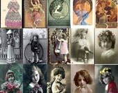 25000 Vintage Images 4 Polymer Clay Scrabble Glass Domino Tile Photo Image Picture Transfer Pendant DVD