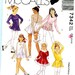 1994 McCALL'S 7342 Ice Skate/Ballet - Girl Size 3-4-5