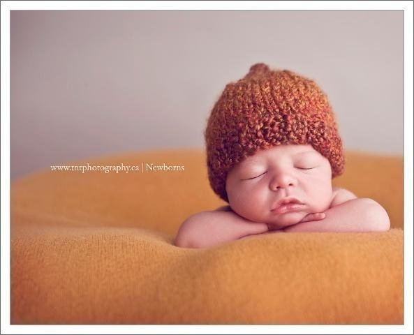 orangy hat