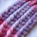 Ultra soft merino wool & silk roving, for handspinning and wet felting, 1.8oz/50g