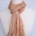 Silk scarf, handpainted, 160x40cm (64x16inch), for nuno felting, or to wear as is