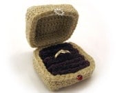 Crocheted Ring Box Pattern PDF