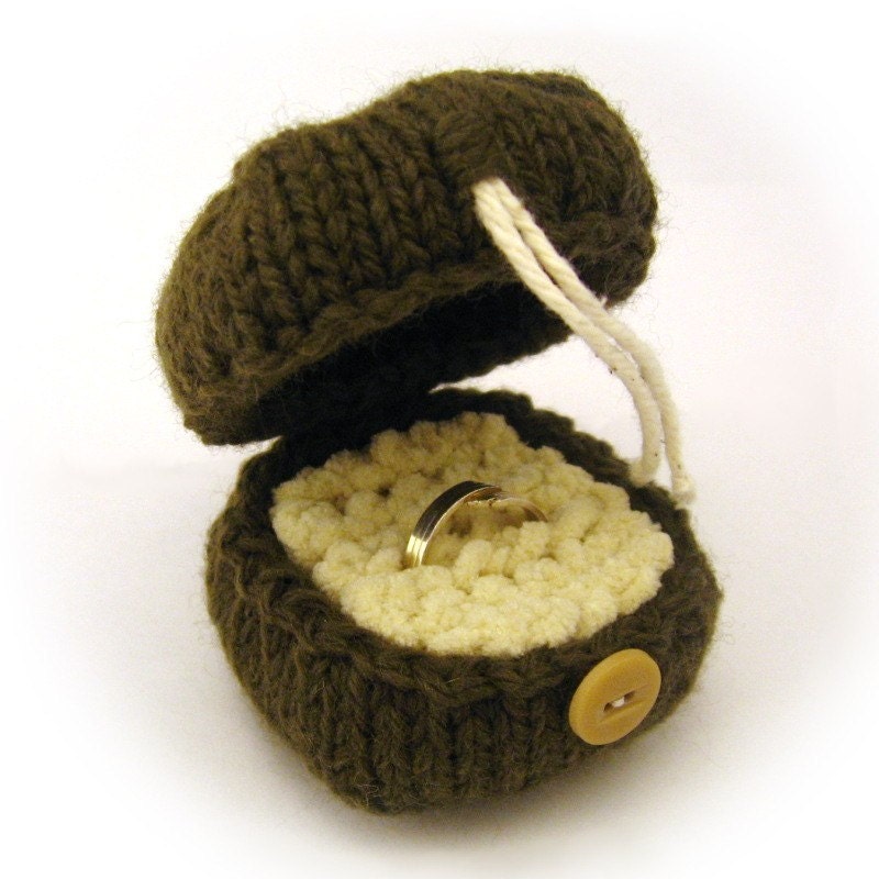 Knit Ring Box Pattern PDF