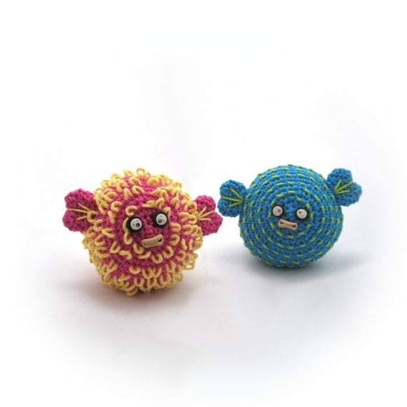 Crocheted Pufferfish Pattern PDF