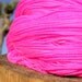 Fingering Weight Yarn - Merino Wool, Cashmere, and Nylon -- Pink Lovers Pink