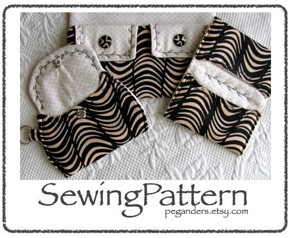 Bag Accessories On the Go Accessories  pattern Boutique  instant downloading