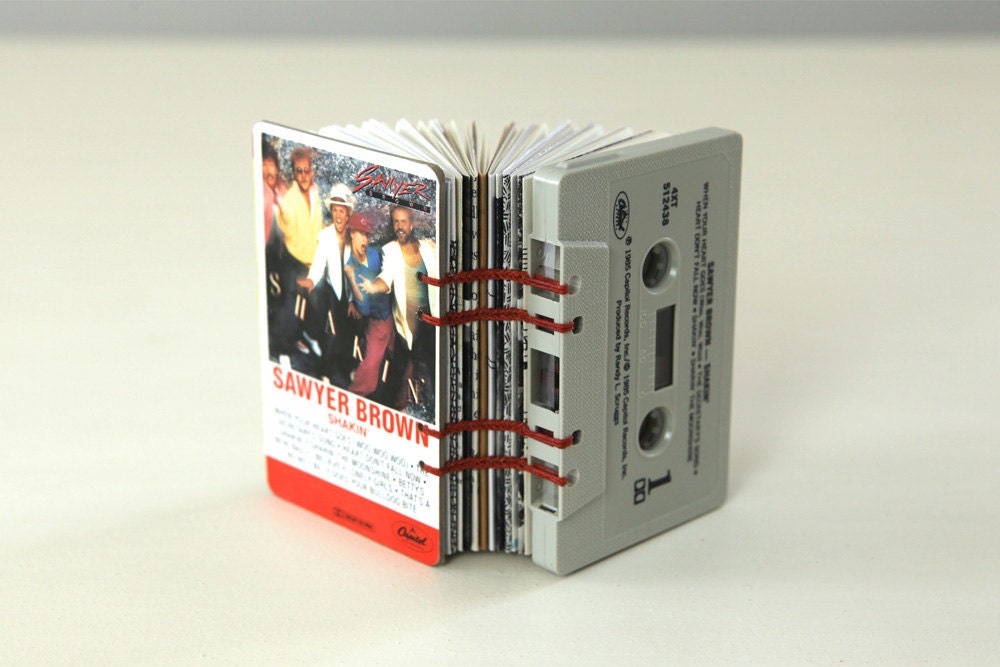 Sawyer Brown Cassette Tape Blank Book / Journal